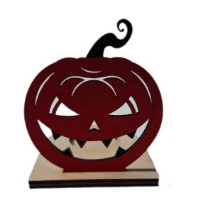 Halloween mécsestartó tök
